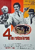 4 im roten Kreis / Vier im roten Kreis