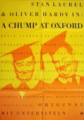 Dick und Doof in der Schule / Chump at Oxford